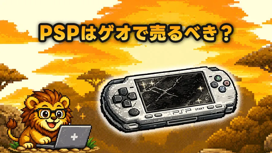 PSPはゲオで売るべき？